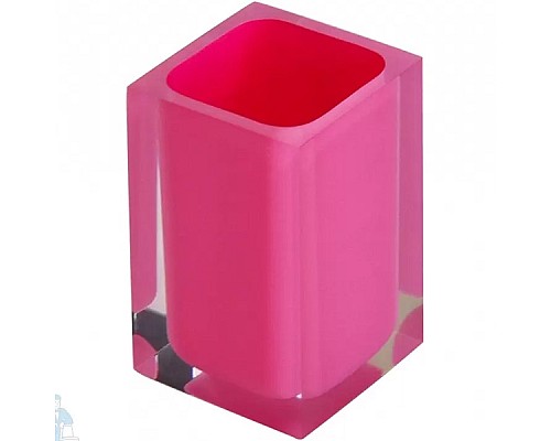 Стакан для зубных щеток Ridder Colours 22280102 Розовый