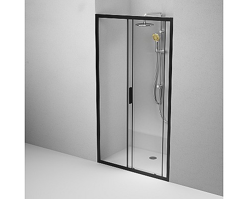 Душевая дверь AM.PM Gem Solo 110 W90G-110-1-195BT Черный матовый