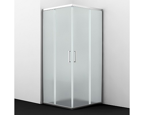 Душевой уголок WasserKRAFT Main 90x90 41S03M профиль Хром стекло матовое Душевой уголок WasserKRAFT Main 90x90 41S03M профиль Хром стекло матовое