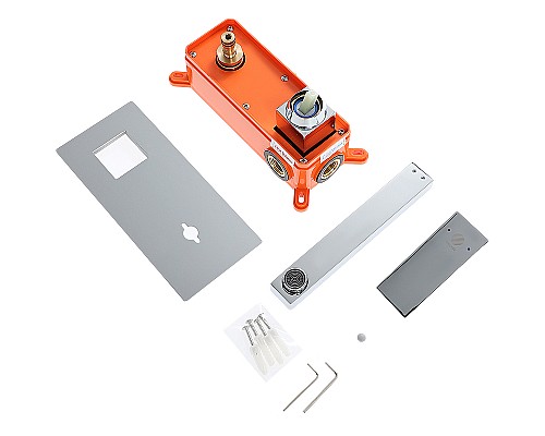 Смеситель для раковины Orange Lutz M04-722cr Хром