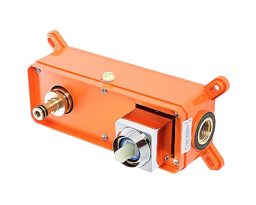 Смеситель для раковины Orange Lutz M04-722cr Хром