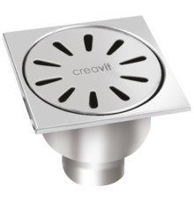 Трап для душа Creavit с вертикальным выпуском