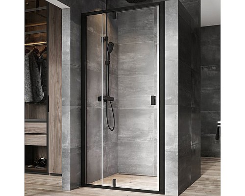 Душевая дверь Ravak Nexty NDOP2-100 03OA0300Z1 профиль Черный стекло Transparent