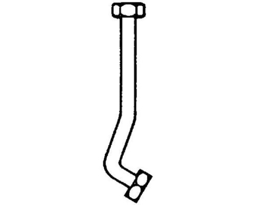 Сливная труба Jacob Delafon E74197-CP