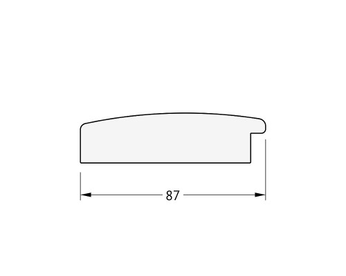 Зеркало Evoform Exclusive 166х76 BY 1211 с фацетом в багетной раме - Травленое золото 87 мм