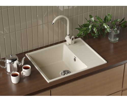 Смеситель для кухни Ulgran Quartz Платина