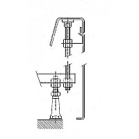 Крепление панели Ravak B23600000N 