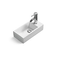 Раковина керамическая накладная и подвесная SantiLine SL-2009L