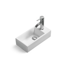 Раковина керамическая накладная и подвесная SantiLine SL-2009L