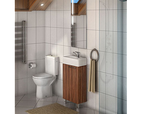 Прямоугольная раковина Santek Эрис 46 отверстие под смеситель справа 1WH301972