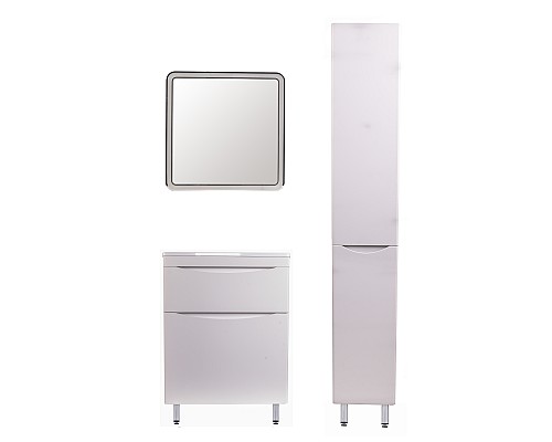 Тумба под раковину Style line Бергамо СС-00002307 напольная белая