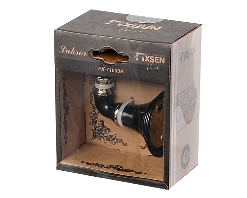 Крючок FIXSEN Luksor одинарный FX-71605B