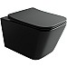 Унитаз Ceramica Nova Metric CN3007MB подвесной Черный матовый с сиденьем Микролифт