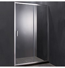 Душевая дверь в нишу Orange E02-120TCR 120 профиль Хром стекло прозрачное