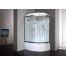 Душевая кабина Royal Bath ВК 120x80 с гидромассажем задние стенки Белые