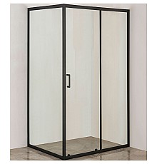 Душевой уголок Orange 120x90 E23-12090TB профиль Черный стекло прозрачное