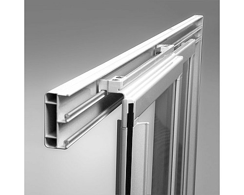 Душевая дверь Ravak Supernova ASDP3-110 00VD03R2Z1 профиль Черный стекло Transparent