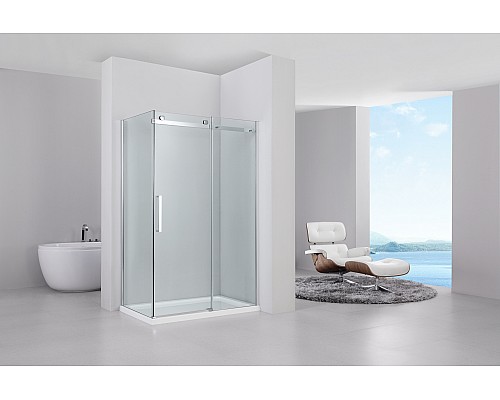 Душевое ограждение Black & White S208100x80