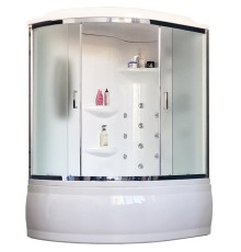 Душевой бокс Royal Bath ALP 170х100 с гидромассажем стекло матовое