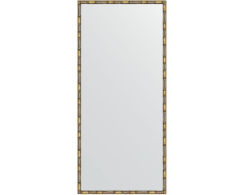 Зеркало Evoform Definite 147х67 BY 0763 в багетной раме - Золотой бамбук 24 мм