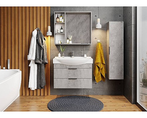 Зеркало Onika Девис 80.00 У 208093 Бетон чикаго