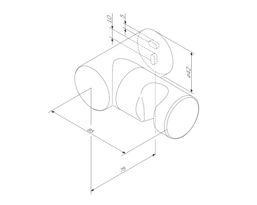 Держатель для душа AM.PM AM.PM F0500864 42 мм