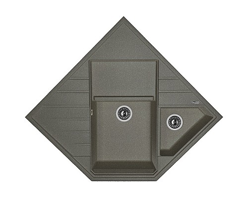 Кухонная мойка Florentina Бомбей-900 20.375.J0900.102 Черная