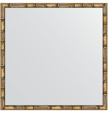 Зеркало Evoform Definite 57х57 BY 0609 в багетной раме - Золотой бамбук 24 мм