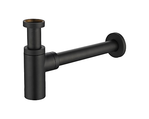 Сифон для умывальника декоративный Excellent A186BL черный