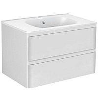 Тумба под раковину Vincea Vico VMC-2V800GW подвесная G.White
