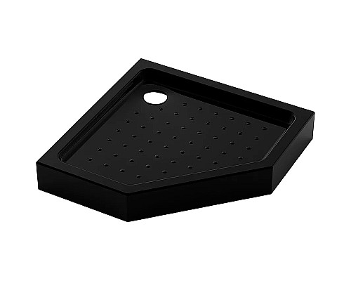 Акриловый поддон для душа Veconi Tezeo TZ-53B 100x100 TZ53B-100-C5 Черный