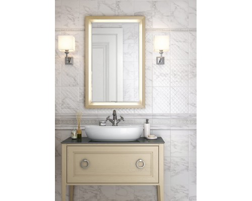 Зеркало Kerama Marazzi PLAZA Classic 65, белое матовое