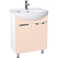 Тумба под раковину Bellezza Альфа 55 4638808000074 Белая Бежевая