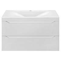 Тумба под раковину Vincea Fine VMC-2F800GW подвесная G.White