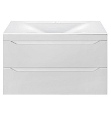 Тумба под раковину Vincea Fine VMC-2F800GW подвесная G.White