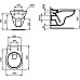 Комплект унитаза с инсталляцией Ideal Standard Eurovit Prosys K881201PT15 с сиденьем Микролифт без клавиши смыва
