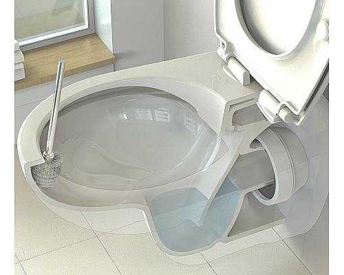 Комплект унитаза с инсталляцией Ideal Standard Eurovit Prosys K881201PT15 с сиденьем Микролифт без клавиши смыва