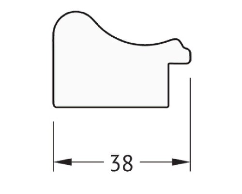 Зеркало Evoform Definite 110х60 Черненое серебро