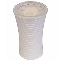 Стакан для зубных щеток Ridder Tower 22200201 Белый