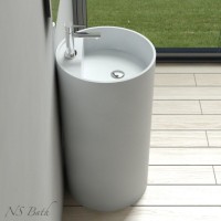 Раковина из искусственного камня NSBath NSF-4646M матовая