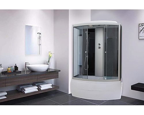 Душевой бокс Parly Classic 170х215 CNE170 7979 профиль Хром стекло тонированное Душевой бокс Parly Classic 170х215 CNE170 7979 профиль Хром стекло тонированное