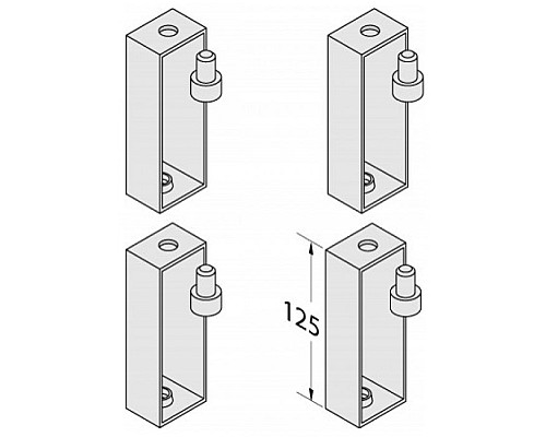 Комплект удлинителей BETTE для поддонов B50-0005