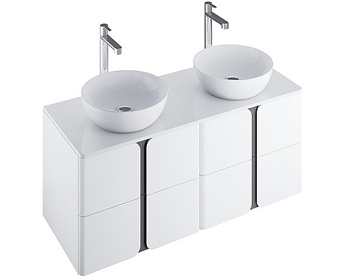 Тумба под раковину Ravak SD Balance 60 X000001367 подвесная Белая Графит