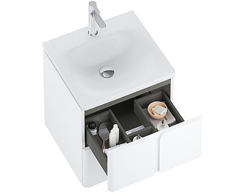 Тумба под раковину Ravak SD Balance 60 X000001367 подвесная Белая Графит