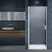 Душевая дверь Vincea Alpha 75 профиль Хром стекло текстурное