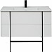 Тумба под раковину Allen Brau Reality 100 1.32007.WM подвесная Белая матовая