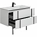 Тумба под раковину Allen Brau Reality 100 1.32007.WM подвесная Белая матовая