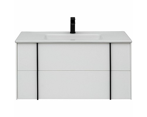 Тумба под раковину Allen Brau Reality 100 1.32007.WM подвесная Белая матовая