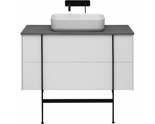 Тумба под раковину Allen Brau Reality 100 1.32007.WM подвесная Белая матовая