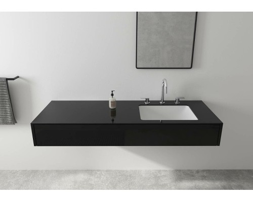 Смеситель для раковины Hansgrohe Vernis Shape Черный матовый